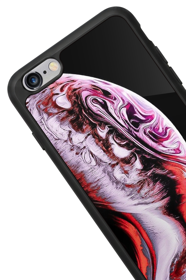 iPhone 6 Plus Uyumlu Ay Tasarımlı Glossy Premium Kılıf