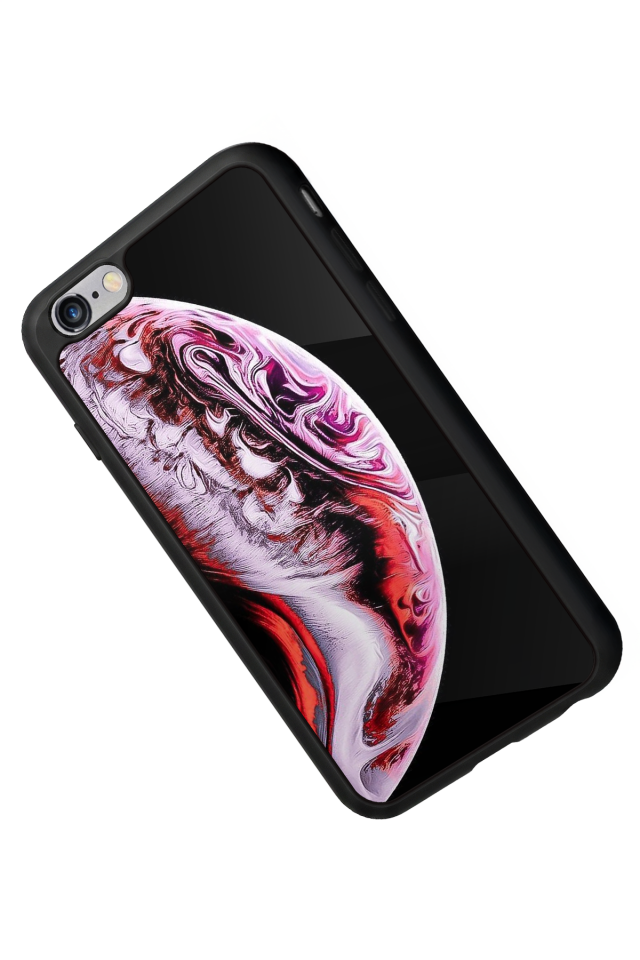 iPhone 6 Plus Uyumlu Ay Tasarımlı Glossy Premium Kılıf