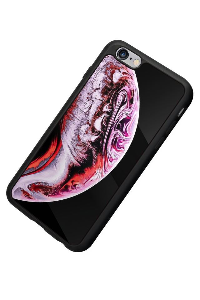 iPhone 6 Plus Uyumlu Ay Tasarımlı Glossy Premium Kılıf