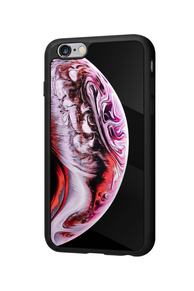 iPhone 6 Plus Uyumlu Ay Tasarımlı Glossy Premium Kılıf