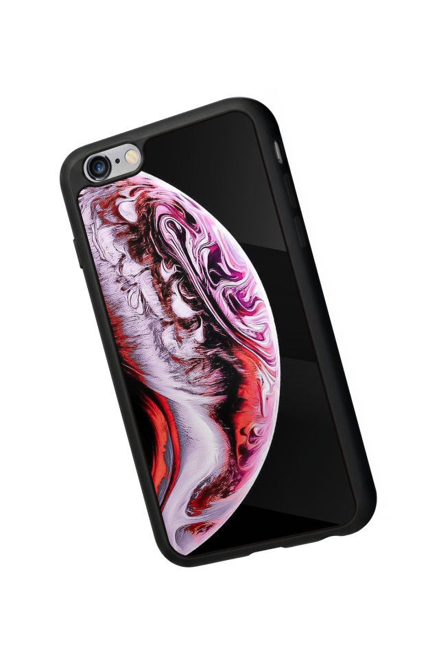 iPhone 6 Plus Uyumlu Ay Tasarımlı Glossy Premium Kılıf