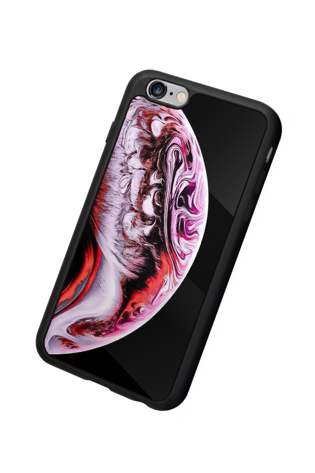 iPhone 6 Plus Uyumlu Ay Tasarımlı Glossy Premium Kılıf