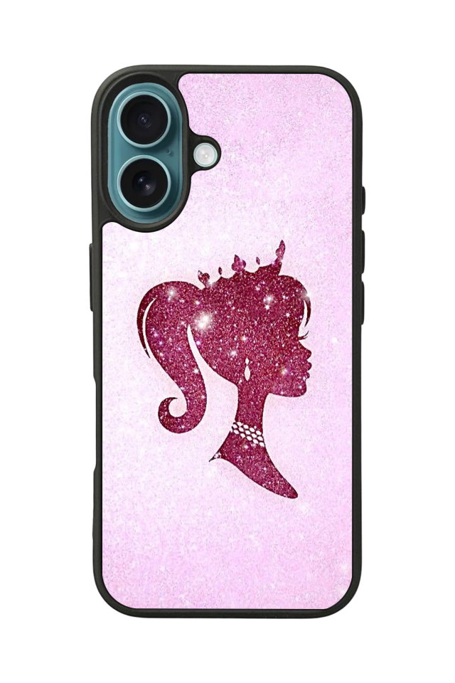 iPhone 16 Plus Uyumlu Barbie Tasarımlı Glossy Premium Kılıf