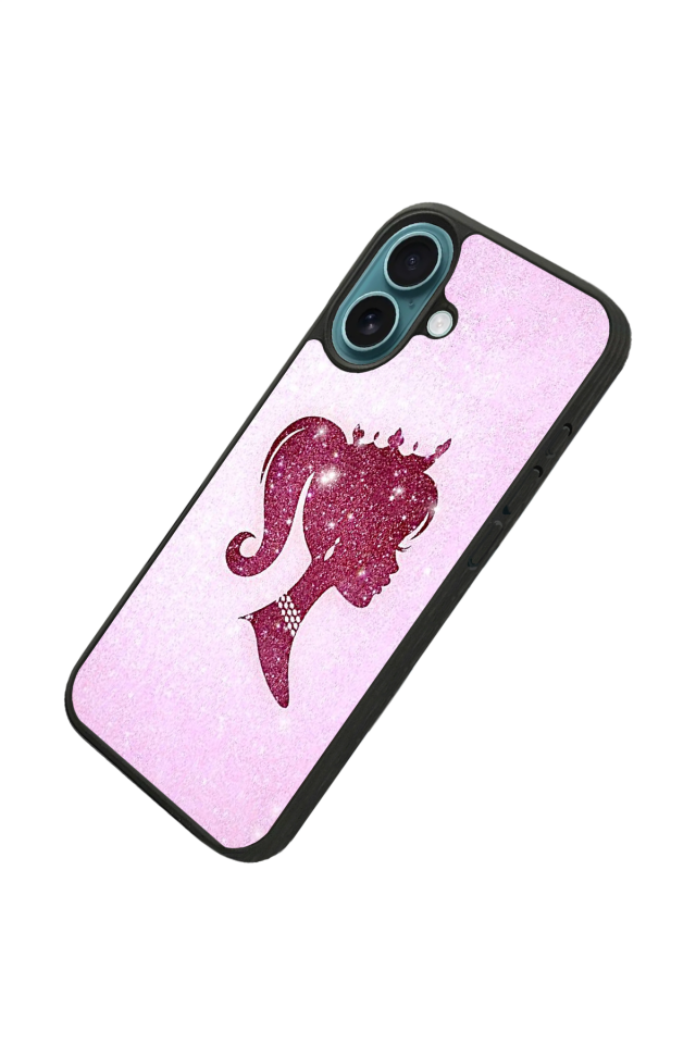 iPhone 16 Plus Uyumlu Barbie Tasarımlı Glossy Premium Kılıf