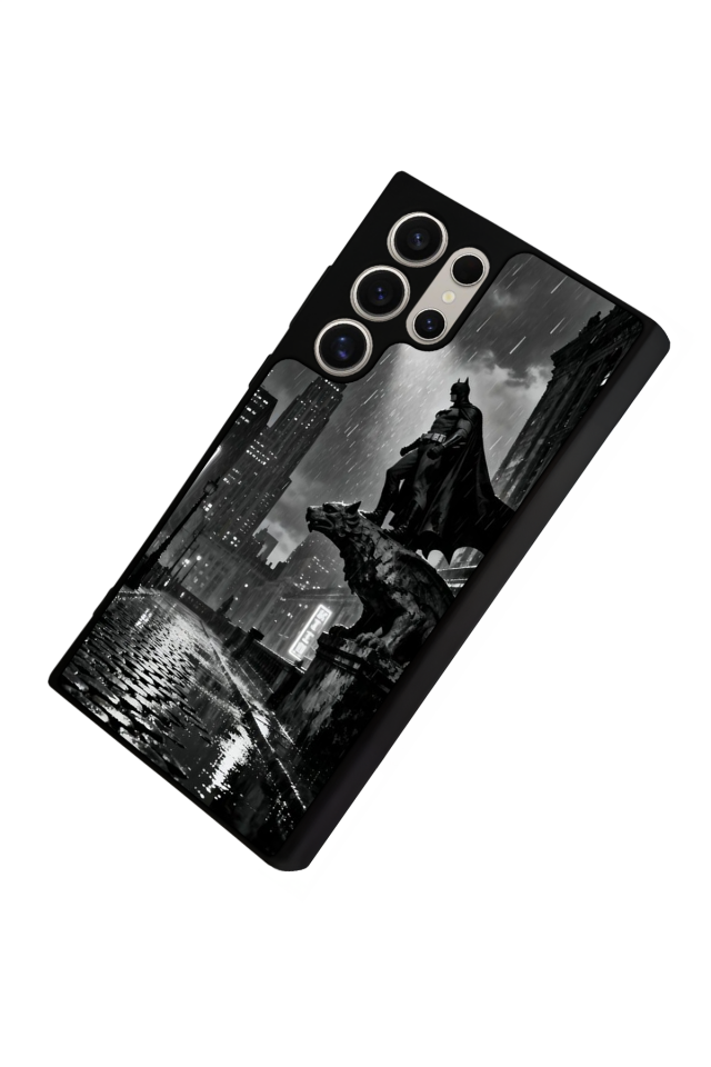 Samsung Galaxy S22 Ultra Uyumlu Batman Tasarımlı Glossy Premium Kılıf