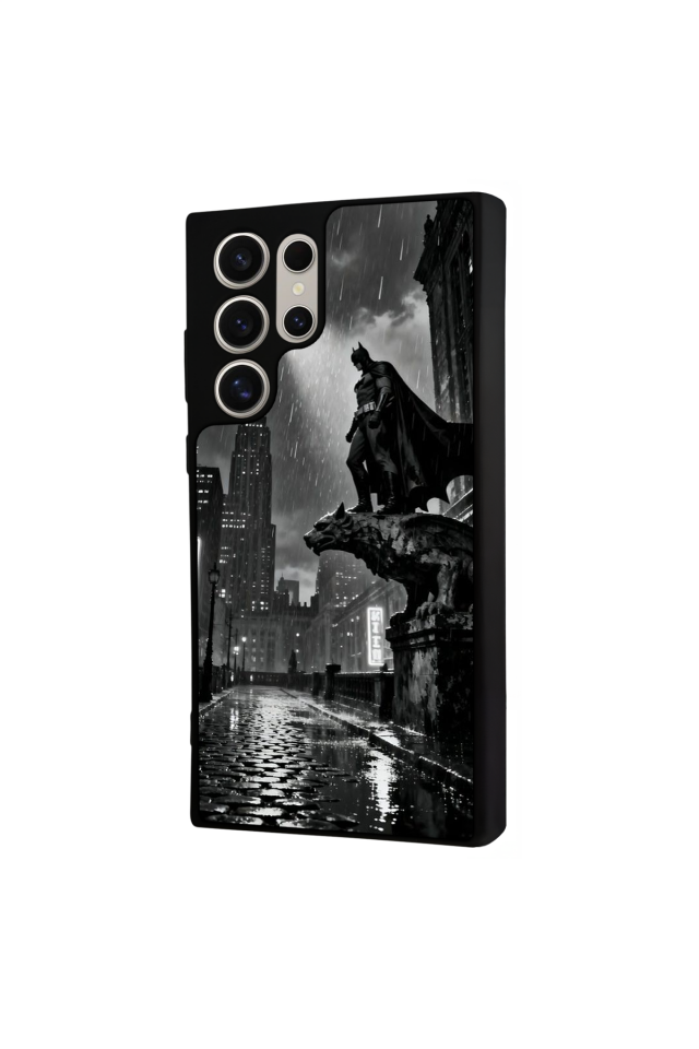 Samsung Galaxy S22 Ultra Uyumlu Batman Tasarımlı Glossy Premium Kılıf