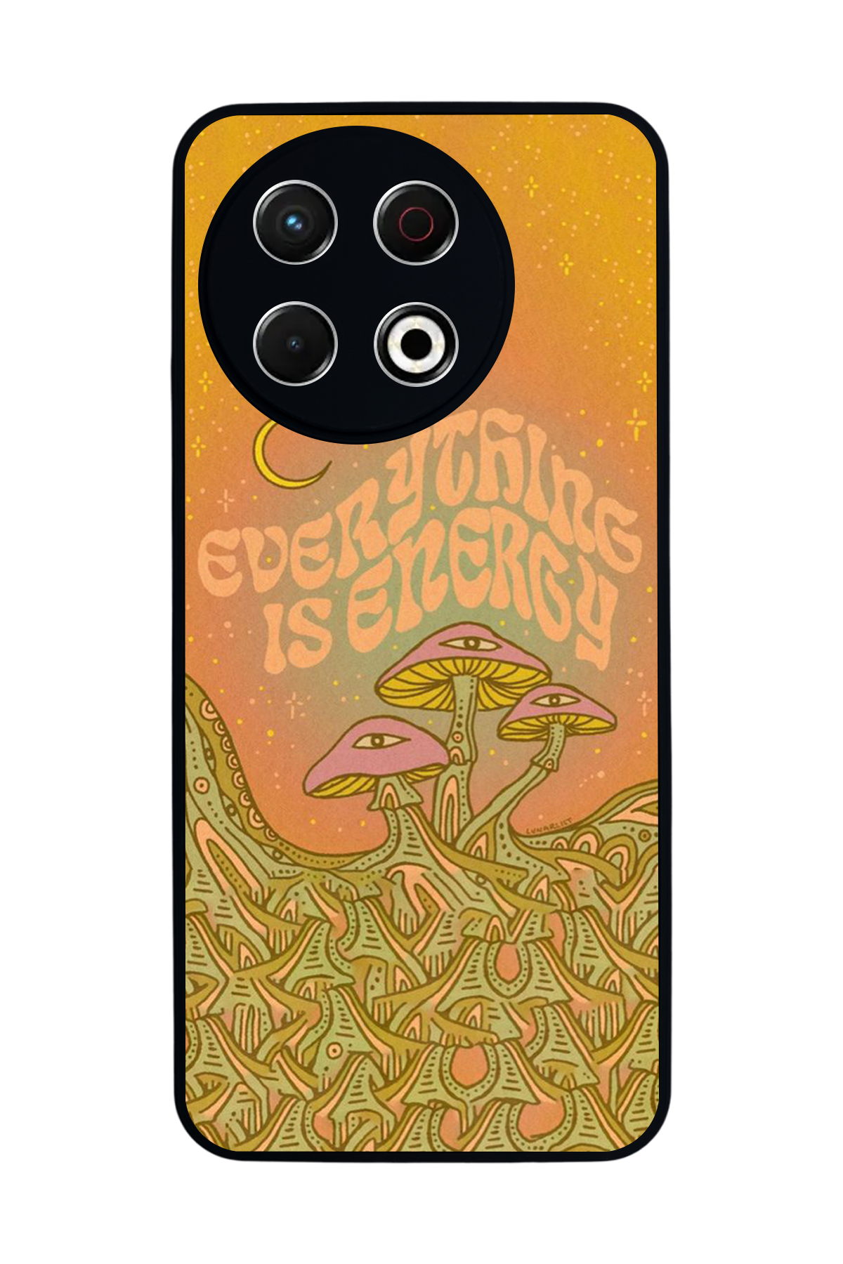 Tecno Spark 30 Pro Uyumlu Energy Tasarımlı Glossy Premium Kılıf