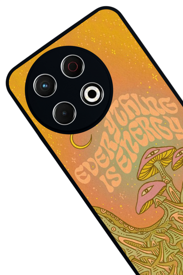 Tecno Spark 30 Pro Uyumlu Energy Tasarımlı Glossy Premium Kılıf