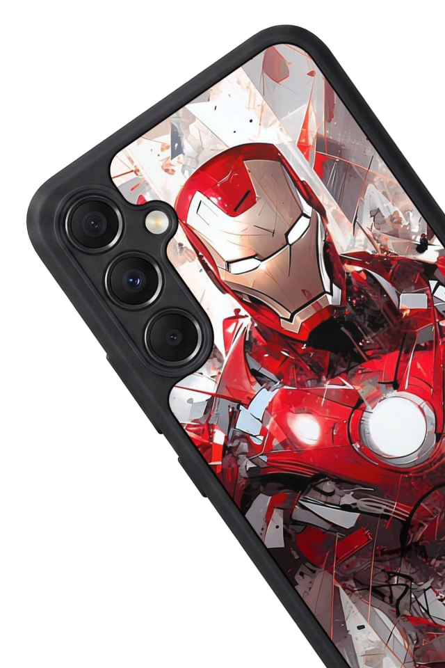 Samsung Galaxy A34 Uyumlu Iron Man ( Demir Adam ) Tasarımlı Glossy Premium Kılıf