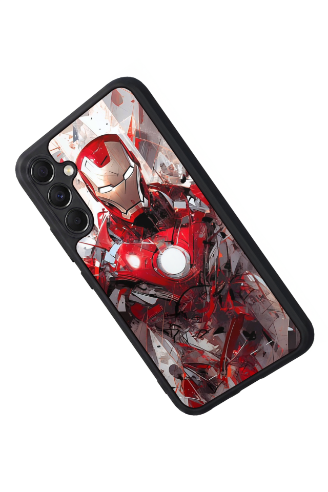 Samsung Galaxy A34 Uyumlu Iron Man ( Demir Adam ) Tasarımlı Glossy Premium Kılıf