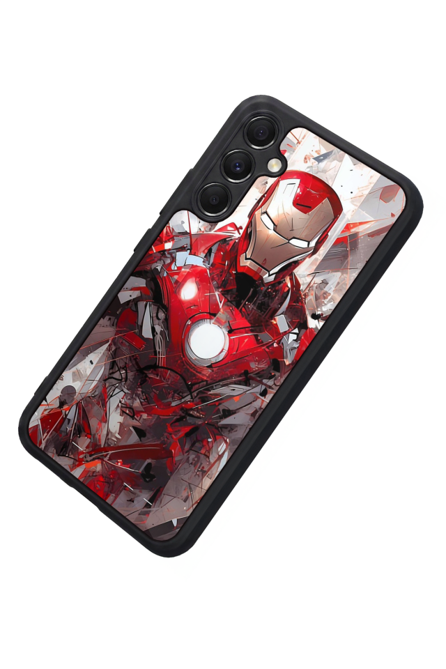 Samsung Galaxy A34 Uyumlu Iron Man ( Demir Adam ) Tasarımlı Glossy Premium Kılıf
