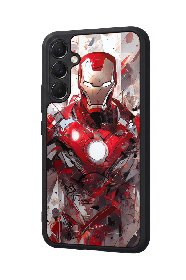 Samsung Galaxy A34 Uyumlu Iron Man ( Demir Adam ) Tasarımlı Glossy Premium Kılıf
