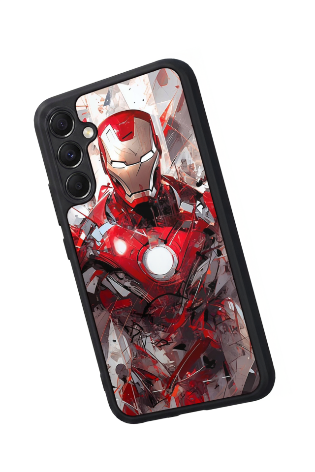 Samsung Galaxy A34 Uyumlu Iron Man ( Demir Adam ) Tasarımlı Glossy Premium Kılıf