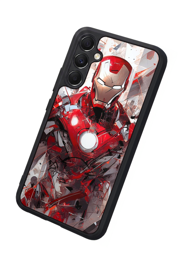 Samsung Galaxy A34 Uyumlu Iron Man ( Demir Adam ) Tasarımlı Glossy Premium Kılıf