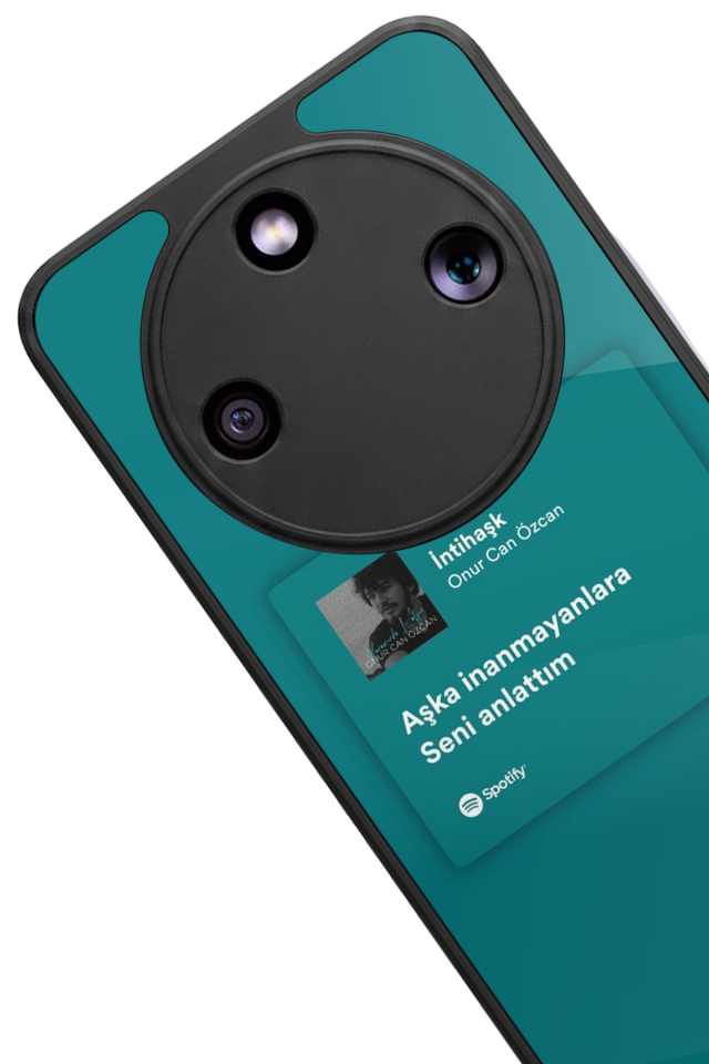 Honor Magic 8 Lite Uyumlu Sarki Sozleri Tasarımlı Glossy Premium Kılıf