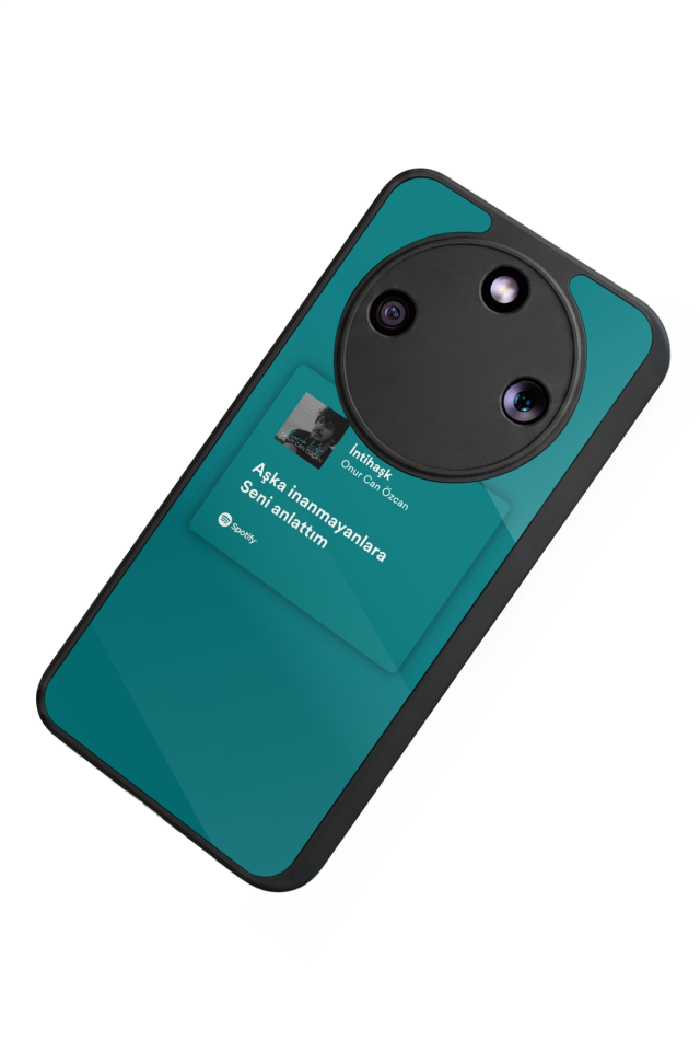 Honor Magic 8 Lite Uyumlu Sarki Sozleri Tasarımlı Glossy Premium Kılıf
