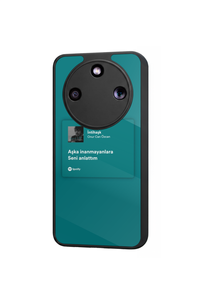 Honor Magic 8 Lite Uyumlu Sarki Sozleri Tasarımlı Glossy Premium Kılıf