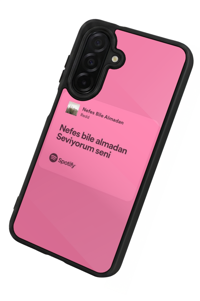 Samsung Galaxy A36 Uyumlu Sarki Sozleri Tasarımlı Glossy Premium Kılıf