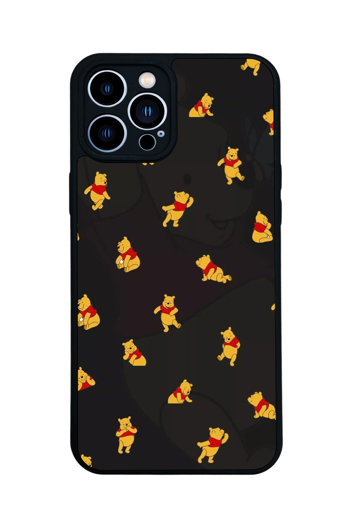 iPhone 12 Pro Max Uyumlu Winnie Tasarımlı Glossy Premium Kılıf