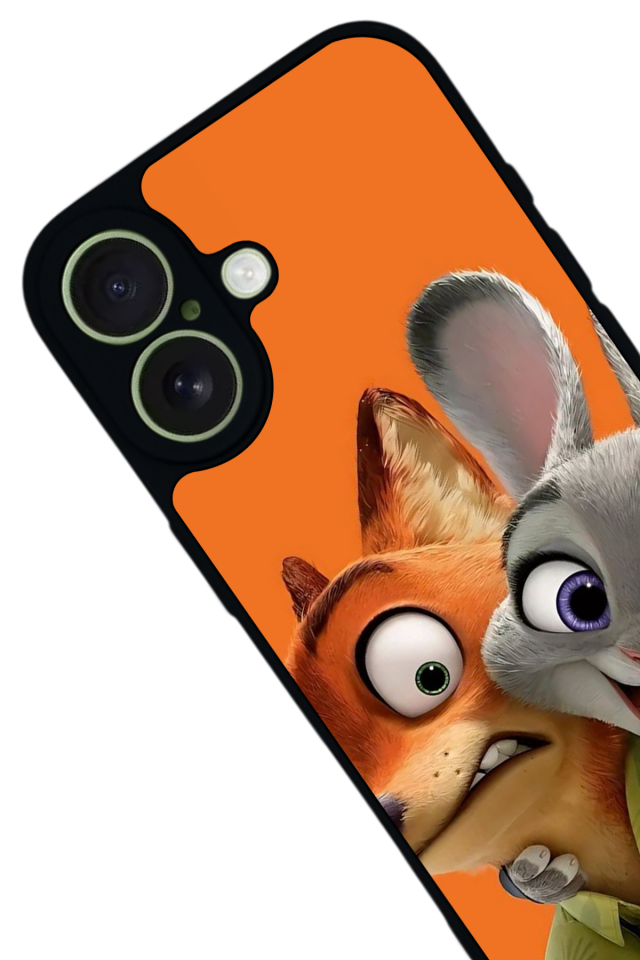 iPhone 17 Uyumlu Zootropolis Tasarımlı Glossy Premium Kılıf