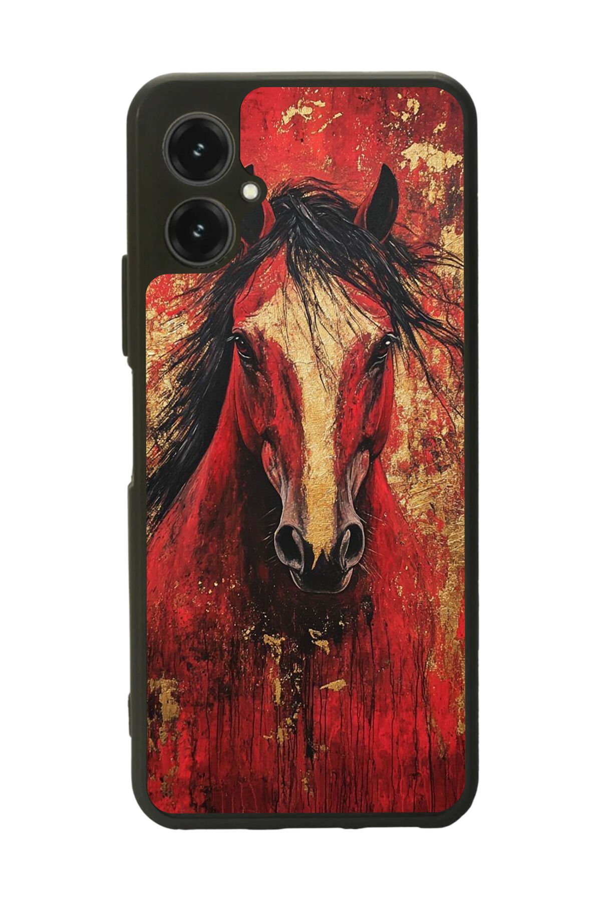Omix X5 Uyumlu At Horse Tasarımlı Glossy Premium Kılıf