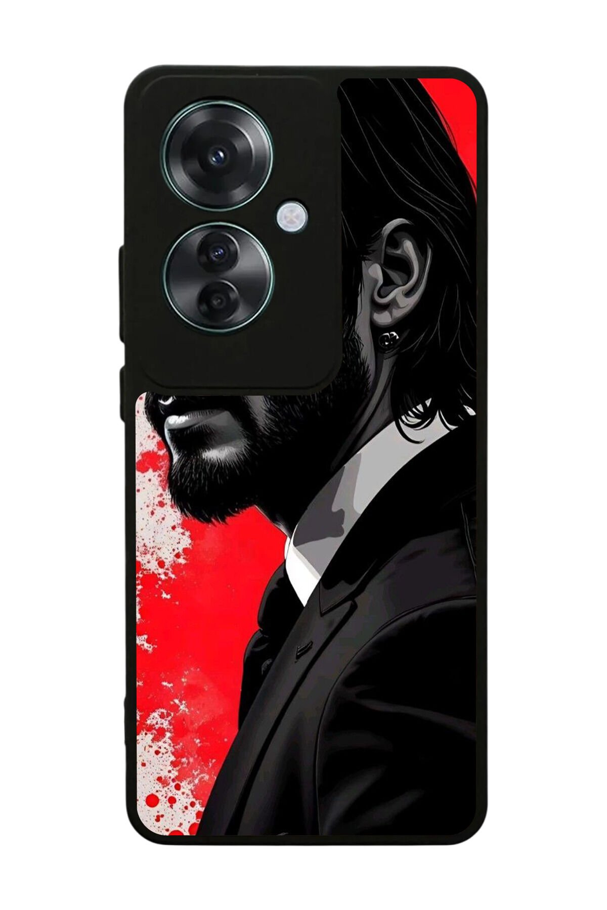 Oppo Reno 11F Uyumlu JohnWick Tasarımlı Glossy Premium Kılıf