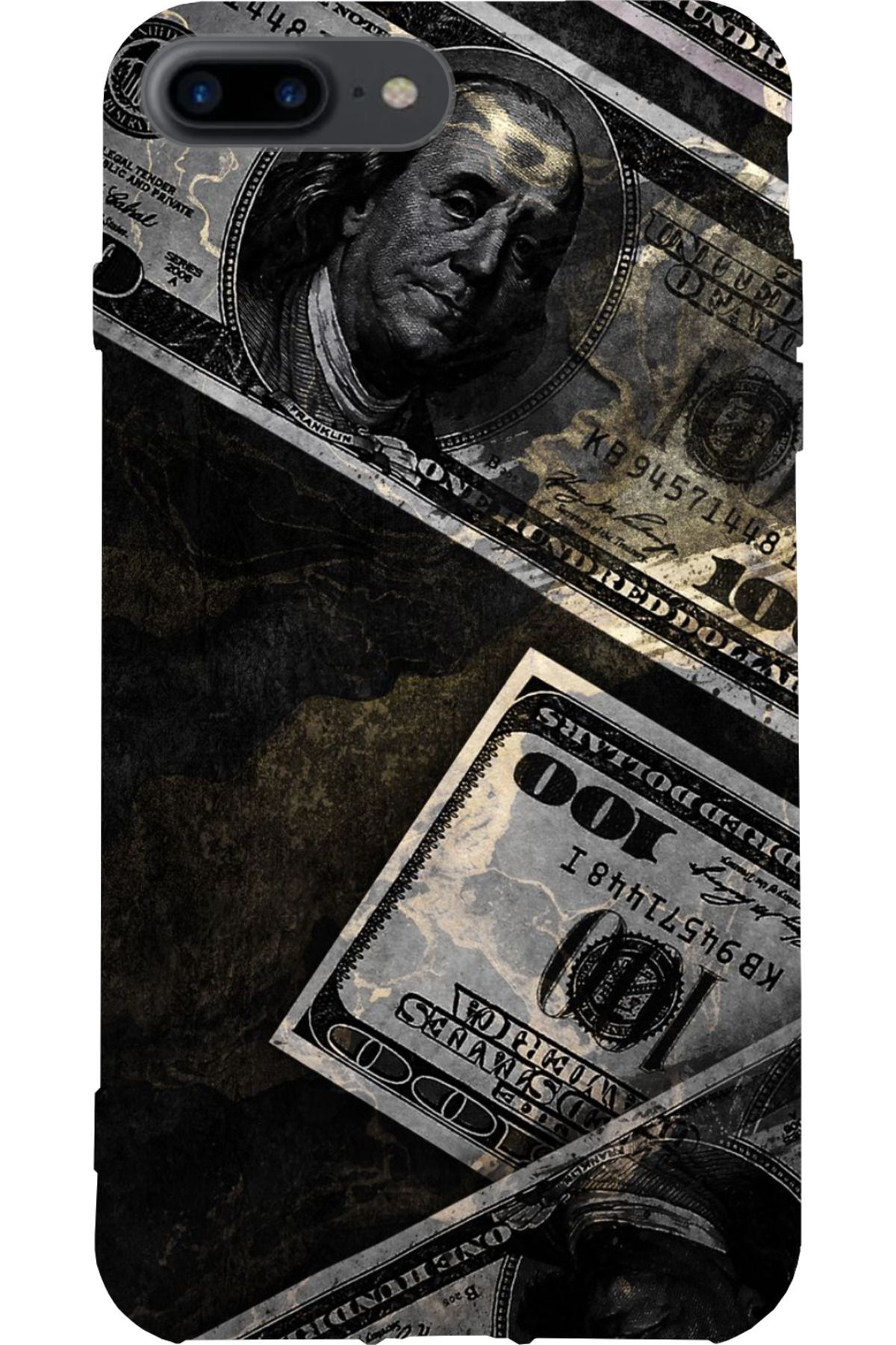 Apple iPhone 7 Plus Siyah Silikon Kılıf Çiziklere ve Darbelere Karşı Koruma