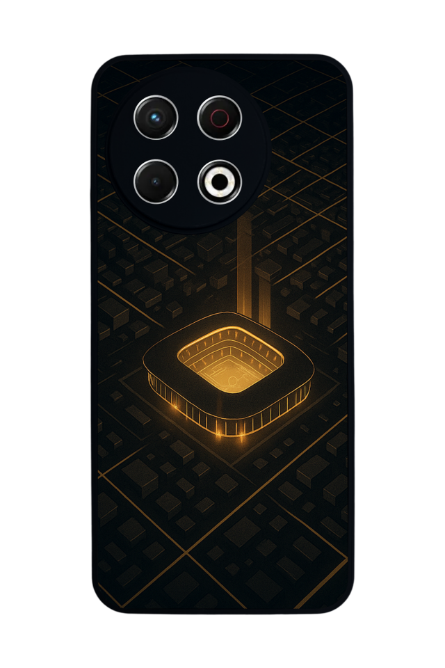 Tecno Spark 30 Pro Uyumlu Aslan Tasarımlı Glossy Premium Kılıf