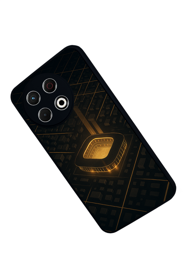 Tecno Spark 30 Pro Uyumlu Aslan Tasarımlı Glossy Premium Kılıf