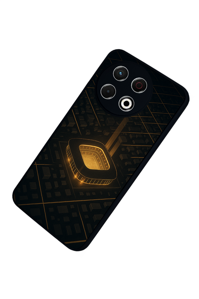 Tecno Spark 30 Pro Uyumlu Aslan Tasarımlı Glossy Premium Kılıf