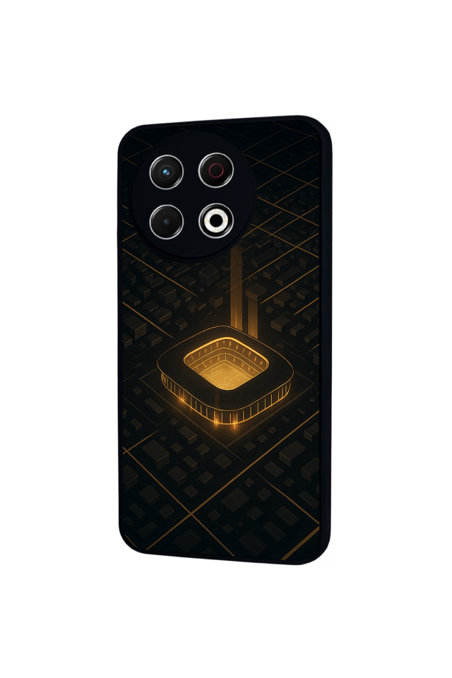 Tecno Spark 30 Pro Uyumlu Aslan Tasarımlı Glossy Premium Kılıf