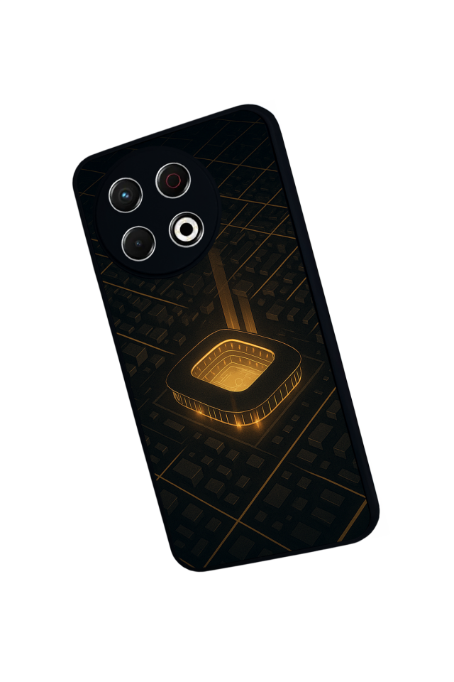 Tecno Spark 30 Pro Uyumlu Aslan Tasarımlı Glossy Premium Kılıf