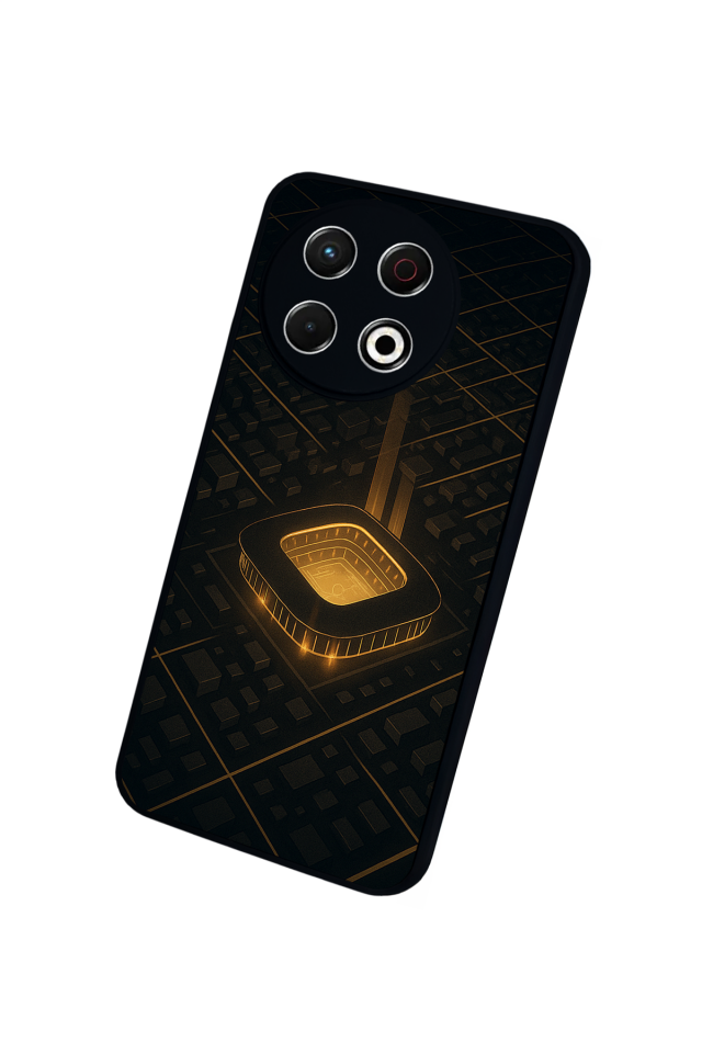 Tecno Spark 30 Pro Uyumlu Aslan Tasarımlı Glossy Premium Kılıf