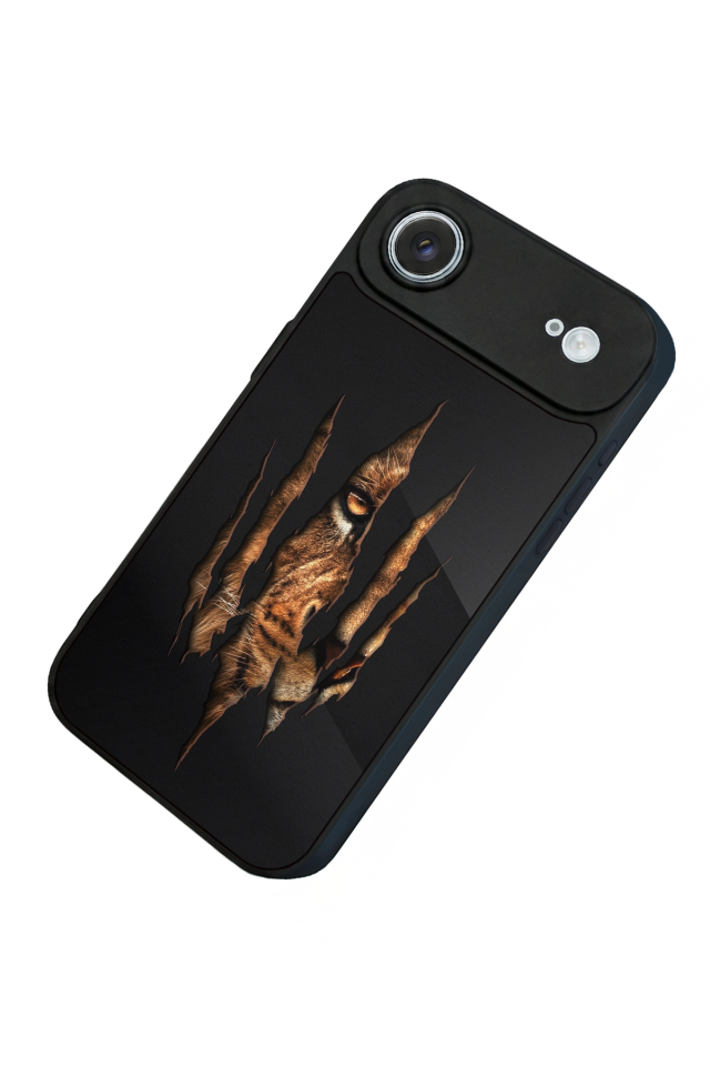 iPhone 17 Air Uyumlu Aslan Tasarımlı Glossy Premium Kılıf