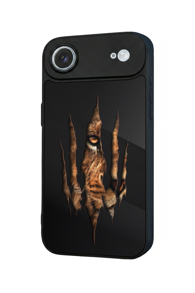 iPhone 17 Air Uyumlu Aslan Tasarımlı Glossy Premium Kılıf