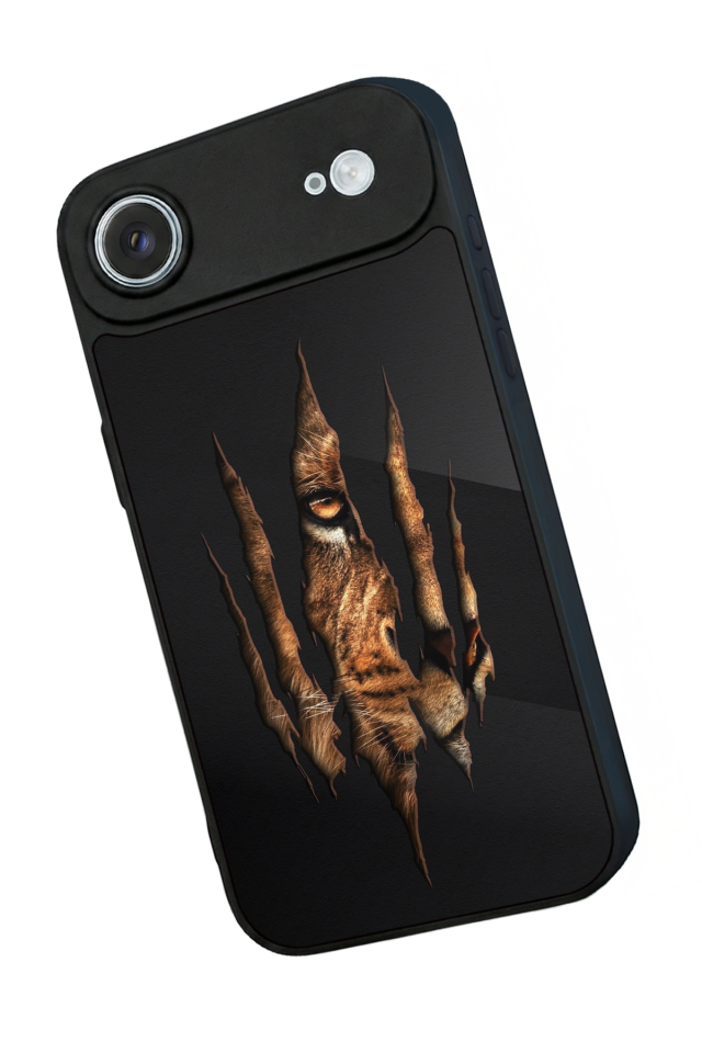 iPhone 17 Air Uyumlu Aslan Tasarımlı Glossy Premium Kılıf