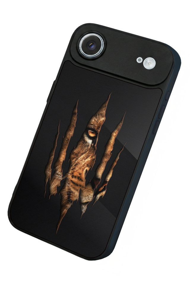 iPhone 17 Air Uyumlu Aslan Tasarımlı Glossy Premium Kılıf