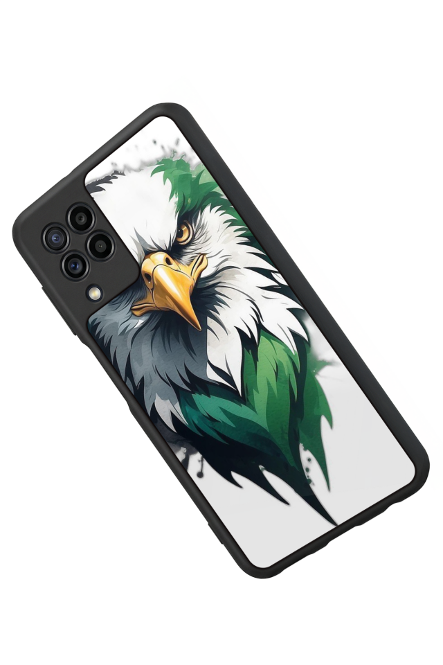 Samsung Galaxy M22 Uyumlu Besiktas Tasarımlı Glossy Premium Kılıf