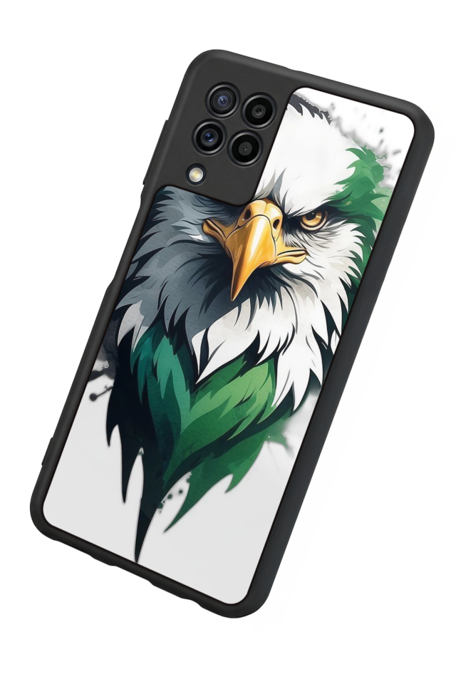 Samsung Galaxy M22 Uyumlu Besiktas Tasarımlı Glossy Premium Kılıf