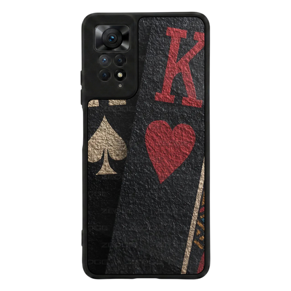 Xiaomi Redmi Note 12 Pro Uyumlu Kart Tasarımlı Glossy Premium Kılıf