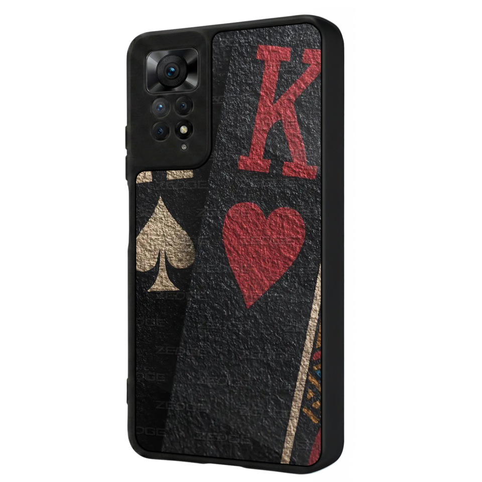 Xiaomi Redmi Note 12 Pro Uyumlu Kart Tasarımlı Glossy Premium Kılıf