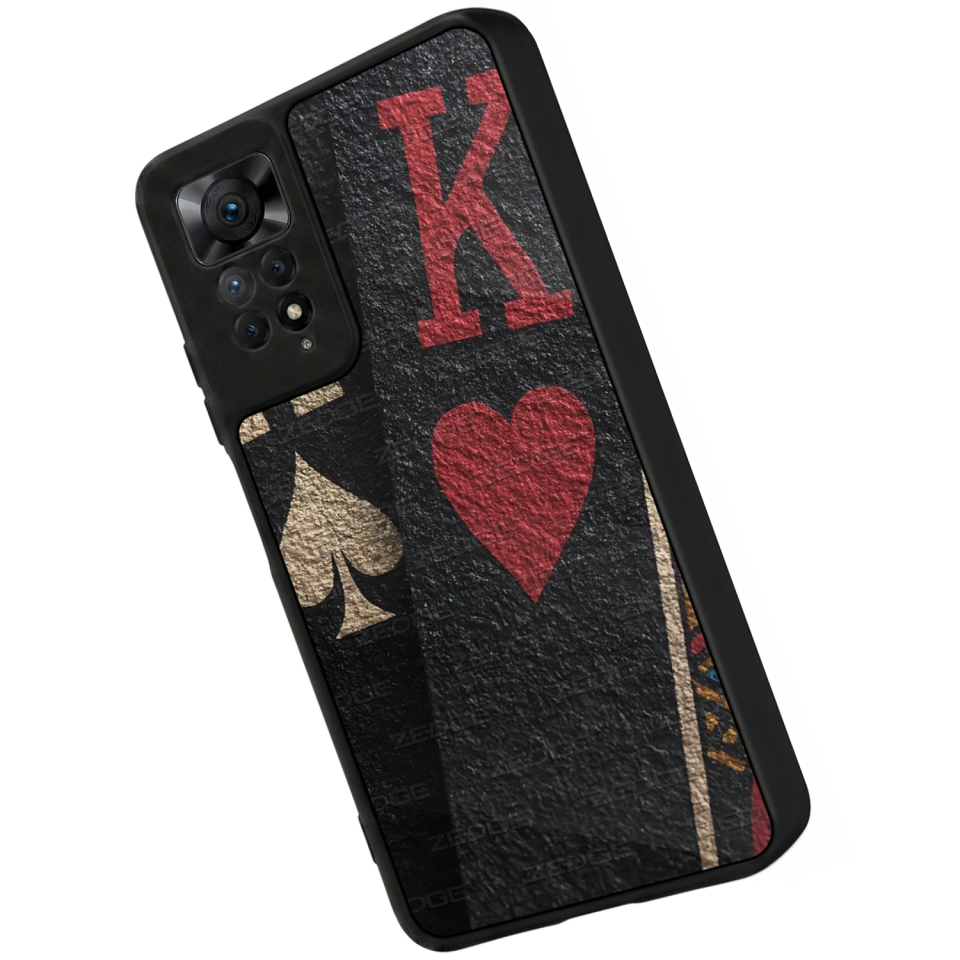 Xiaomi Redmi Note 12 Pro Uyumlu Kart Tasarımlı Glossy Premium Kılıf