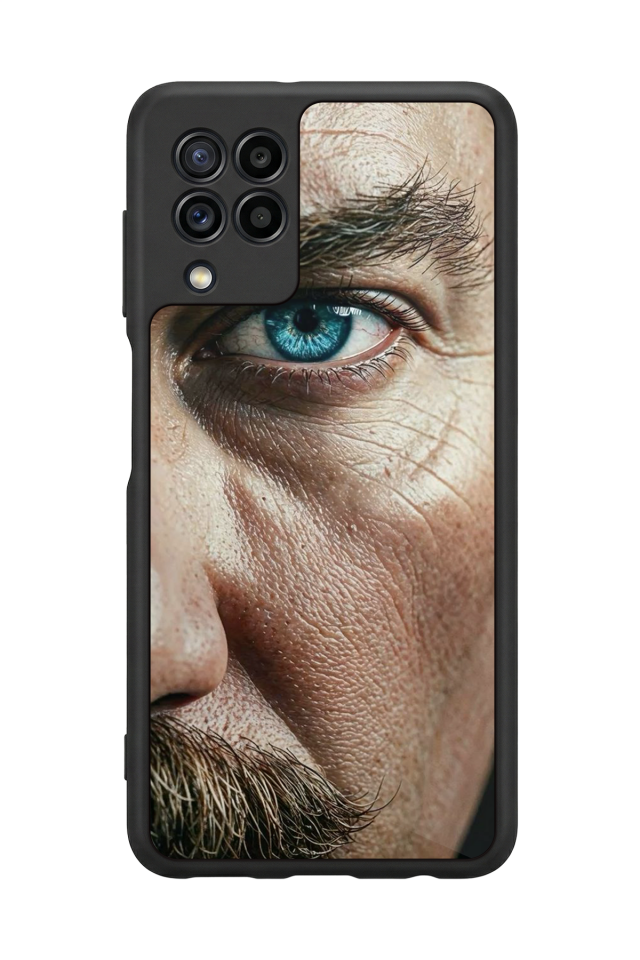Samsung Galaxy M32 Uyumlu Mustafa Kemal Ataturk Tasarımlı Glossy Premium Kılıf