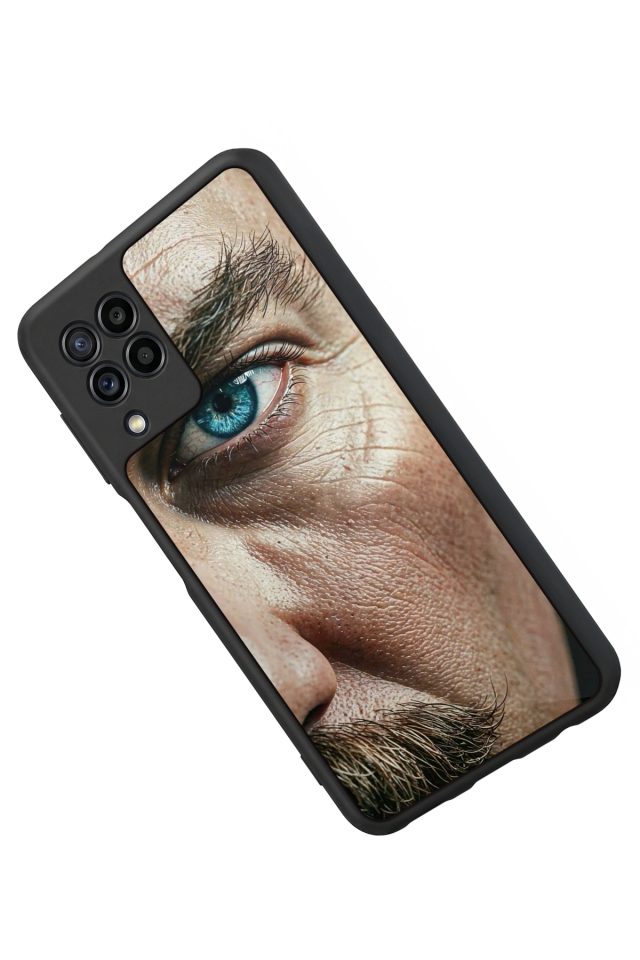Samsung Galaxy M32 Uyumlu Mustafa Kemal Ataturk Tasarımlı Glossy Premium Kılıf