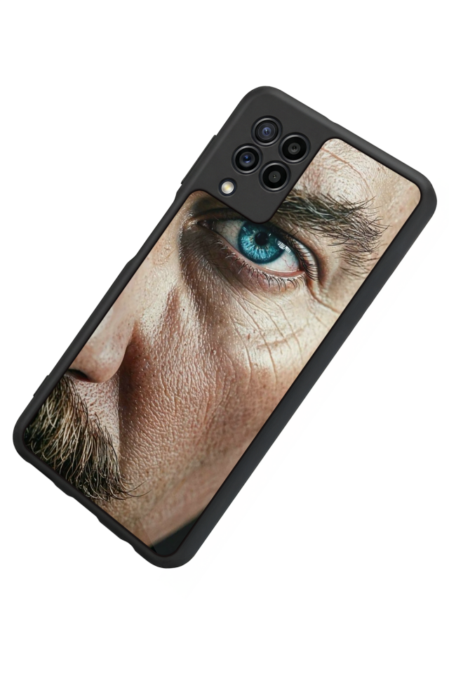 Samsung Galaxy M32 Uyumlu Mustafa Kemal Ataturk Tasarımlı Glossy Premium Kılıf