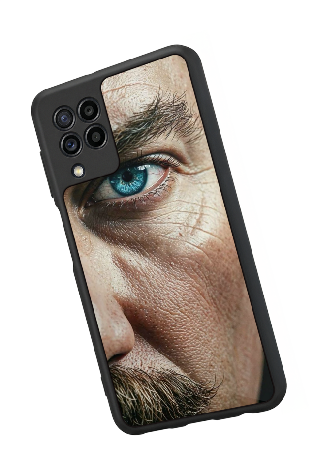 Samsung Galaxy M32 Uyumlu Mustafa Kemal Ataturk Tasarımlı Glossy Premium Kılıf