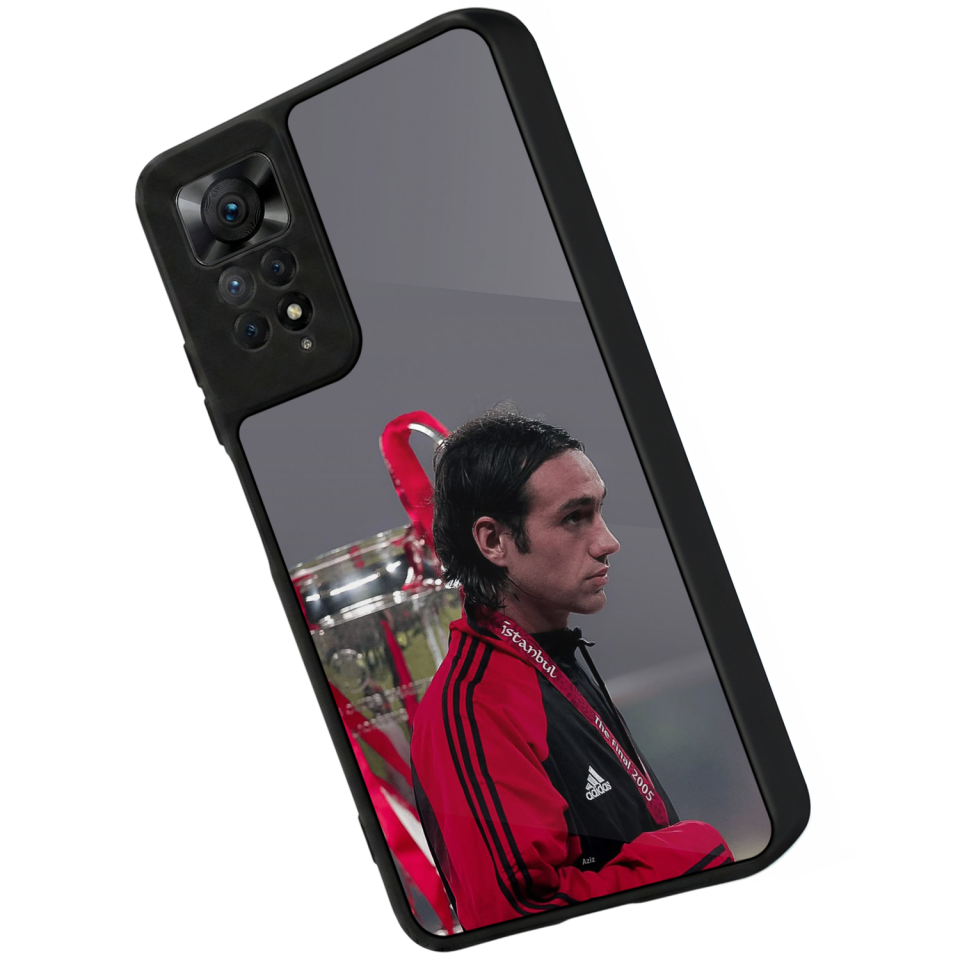 Xiaomi Redmi Note 11 Pro Uyumlu Zidane Tasarımlı Glossy Premium Kılıf