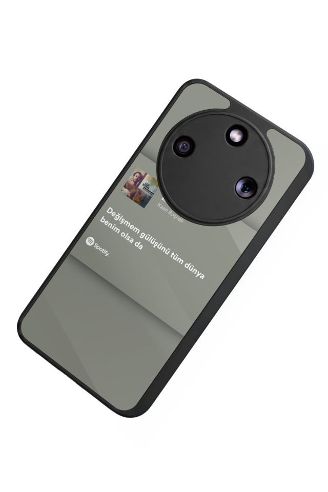 Honor Magic 8 Lite Uyumlu Sarki Sozleri Tasarımlı Glossy Premium Kılıf