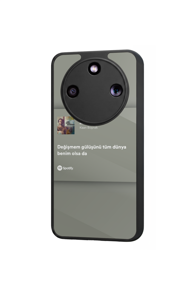 Honor Magic 8 Lite Uyumlu Sarki Sozleri Tasarımlı Glossy Premium Kılıf