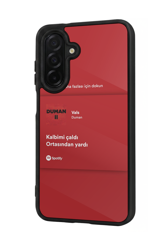 Samsung Galaxy A36 Uyumlu Sarki Sozleri Tasarımlı Glossy Premium Kılıf